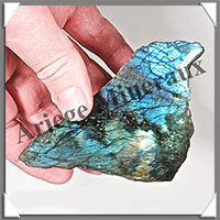 LABRADORITE - Extra - 1 Face Polie - 110x75x45 mm - 405 grammes - M005