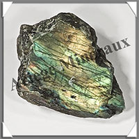 LABRADORITE - Extra - 1 Face Polie - 95x70x30 mm - 324 grammes - M008