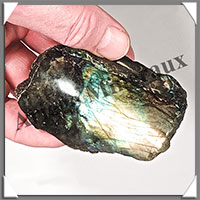 LABRADORITE - Extra - 1 Face Polie - 85x55x45 mm - 290 grammes - M010