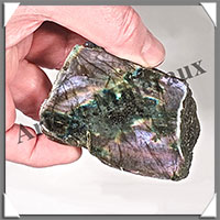 LABRADORITE - Extra - 1 Face Polie - 90x55x35 mm - 300 grammes - M014