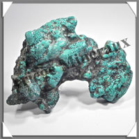 TURQUOISE (Vritable) - 588 grammes - 155x145x50 mm - P100