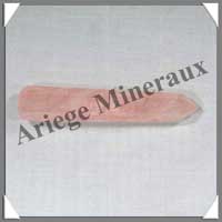 QUARTZ ROSE - Bton de Soins - 100 mm - 60 grammes - C001