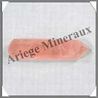 QUARTZ ROSE - Bton de Soins - 87 mm - 55 grammes - C003