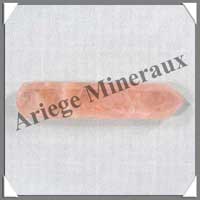 QUARTZ ROSE - Bton de Soins - 92 mm - 60 grammes - C004