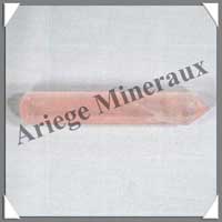 QUARTZ ROSE - Bton de Soins - 100 mm - 55 grammes - C005