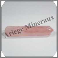QUARTZ ROSE - Bton de Soins - 99 mm - 65 grammes - C007