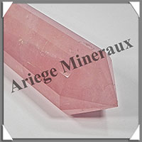 QUARTZ ROSE - Bton de Soins - 200x35 mm - 380 grammes - M001